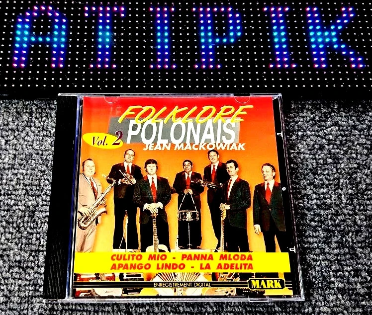 🎧 Folklore Polonais Vol 2 - Jean Mackowiak - CD Rare Tradition🎁